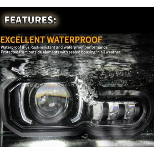 E9-Mark For BMW F650GS/F700GS/F800GS F800ADV F800R LED Headlights Assembly F800 ADV Motorcycle Lights