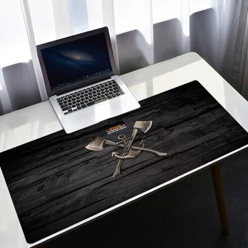 Stihl Timbersports Series Mouse Pad Gamer Accessories Mausepad PC Gamer Cabinet Gaming Laptop Desk Mat Rug Keyboards Computer