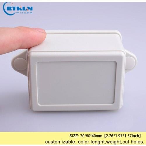 Wall mounting plastic project box DIY junction box abs plastic enclosure for electronic small instrument case 70*50*40mm