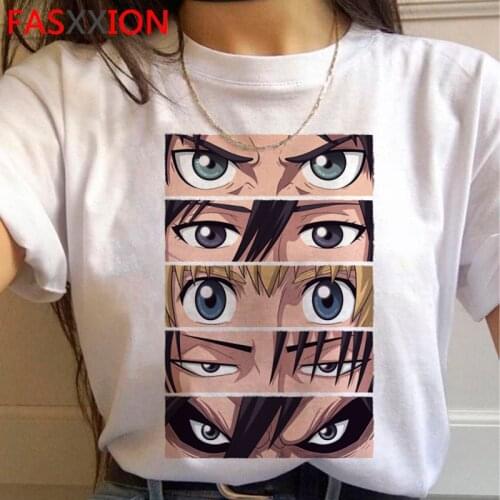 Attack on Titan Shingeki No Kyojin Levi Ackerman t shirt tshirt men kawaii streetwear graphic tees harajuku print t-shirt