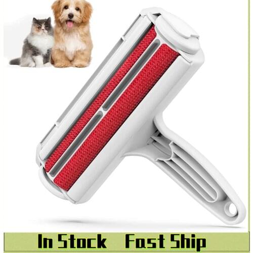Pet Hair Removel Roller Remover Cleaning Brush Fur Removing Dog Cat Supplies Hair Brush Car Clothing Couch Sofa Carpets Combs