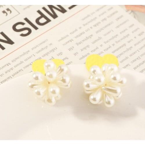 2/PC Jewelry 2020 Jewelry Earrings Earrings For Women Love Personality Creative Geometric Pearl Earrings Accessories