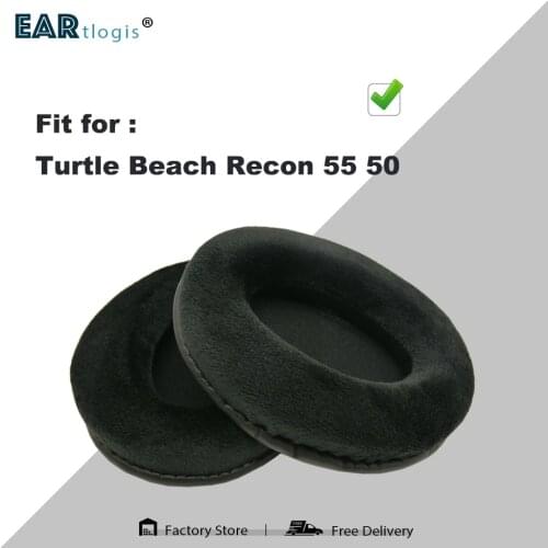 Replacement Ear Pads for Turtle Beach Recon 55 50 Headset Parts Cushion Velvet Earmuff Earphone Sleeve Cover