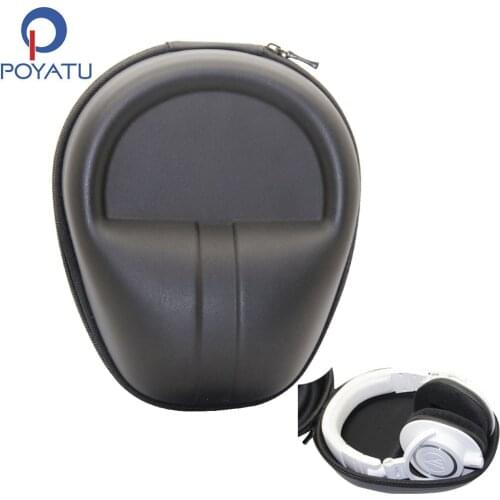 Earphone Storage Portable Bag For Audio Technica ATH-ANC9 ANC27 ANC29 ATH-ANC7B ATH-MSR7GM MSR7NC Headphone Carry Pouch Case