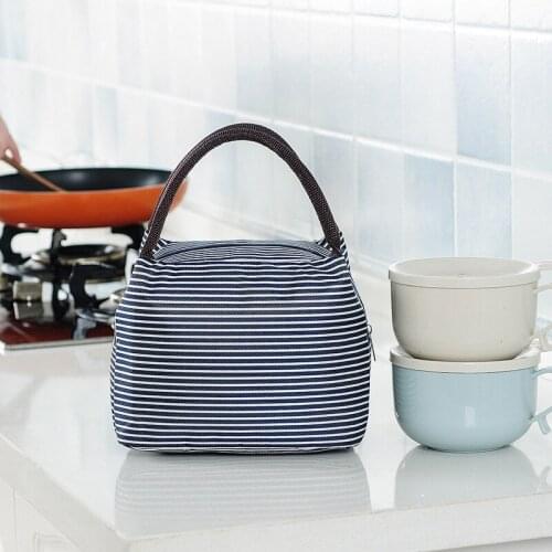 Isulated Food Thermal Lunch Tote Cooler Box Picnic Meal Storage Bag for Office