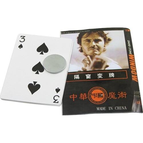 Window By David Stone(Dvd+Gimmick) - Magic Trick For Professional Magicians,Accessories,Stage Magic Props,Close Up,Card Magia