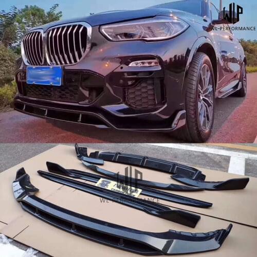 X5 G05 New style High quality Carbon fiber Front Lip Rear Diffuser Side skirts Side splitter Top wing For BMW X5 G05 2019