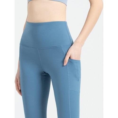 Women Yoga Pants With Pockets High Waist Seamless Leggings Push Up Pants Fitness Workout Legging Anti Cellulite Gym Sport Tights