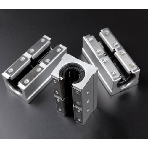 1pcs/lot SBR10LUU SBR12LUU SBR16LUU SBR20UU SBR12LUU 16mm Linear Ball Bearing Block CNC Router SBR16 linear guide 3D