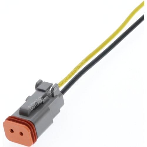 1Pc DEUTSCH with 20cm16AWG Wiring harness DT06-2S/DT04-2P 2P 3P 4P 6P 8P 12P waterproof electrical connector