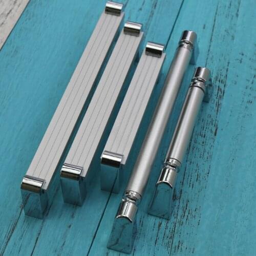 1PC Furniture Bar Handle Pull Knob Kitchen Door Cabinet Knobs and Handles Drawer Handles for Furniture
