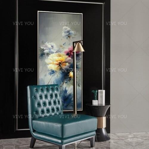 100% Handmade Oil Painting Attractive Flowers Canvas Art Creative Paint Home Decor Wall Art Pictures For Living Room Unframed