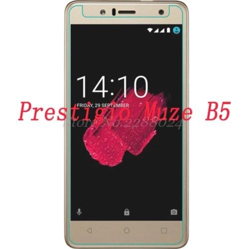 2PCS Tempered Glass 9H Explosion-proof Protective Film Screen Protector mobile phone for Prestigio Muze B5 DUO PSP5520