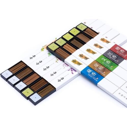 PINNY 10g Natural Stick Incense 21cm Aromatic Incense Traditional Handicrafts Room Fragrance Natural Flower Sent Clean Air