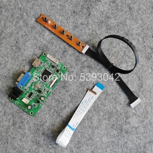For LQ116M1JX06 LQ116M1JX07 notebook PC panel +VGA display controller drive board 1920*1080 WLED EDP 30Pins 11.6" DIY kit