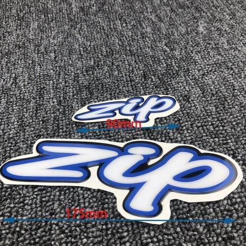 For Piaggio Zip 2T 4T 125 SP 50 100 50cc Scooters 3D Waterproof Sticker Body Shell Decal Protector Fairing Emblem Logo Badge