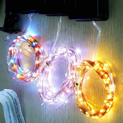 GOGINSOR LED String Lights With Transparent Wire