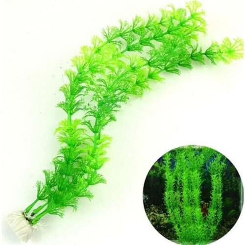 1 pcs Artificial Plant Fake aquatic plants Fish Tank Water Ornament Eco Friendly PE aquarium Grass Viewing Decoration Landscape