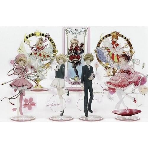 Japanese anime figure Anime Acrylic Stand Model Toys Action Figure Pendant toy gift 21cm Card Captor