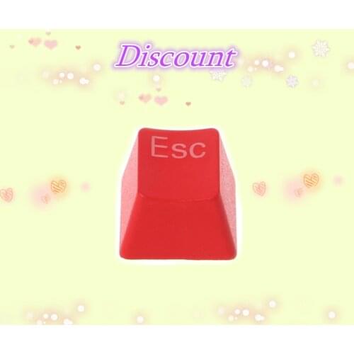 Mechanical Keyboard Thick PBT Red ESC Keycap R4 Cherry MX Switch OEM Height