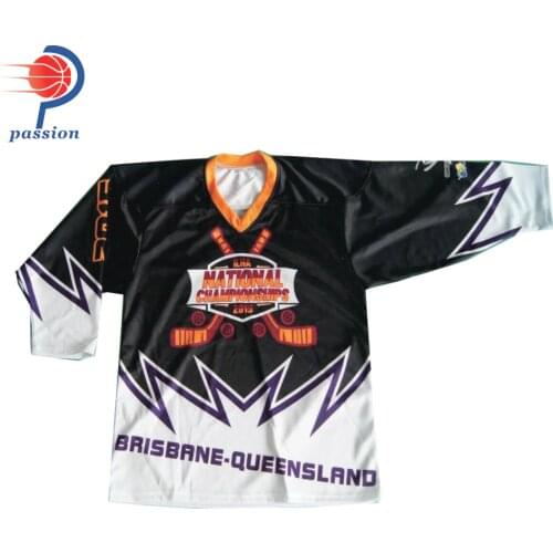 Ice Hockey Jersey For Youth with 100% Polyester