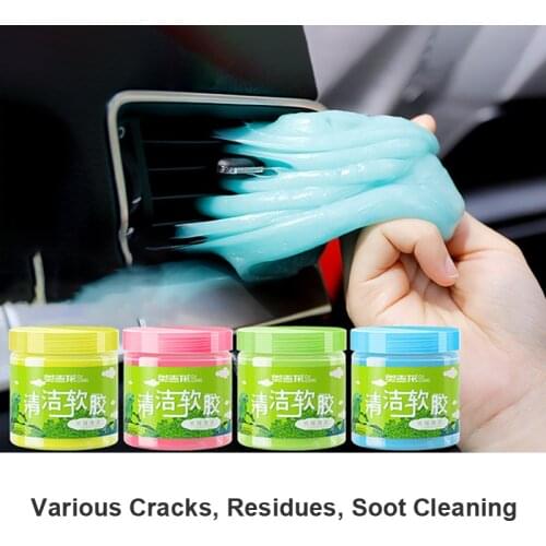 2021 New Cleaning Soft Rubber Car Soot Dust Cleaning Mud Vacuum Multifunctional Dust Cleaning Magic Mud Car Supplies