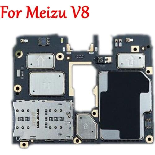 Tested Full Work Unlock Mobile Electronic Panel Motherboard Circuits Flex Cable For Meizu V8 64GB MB Plate