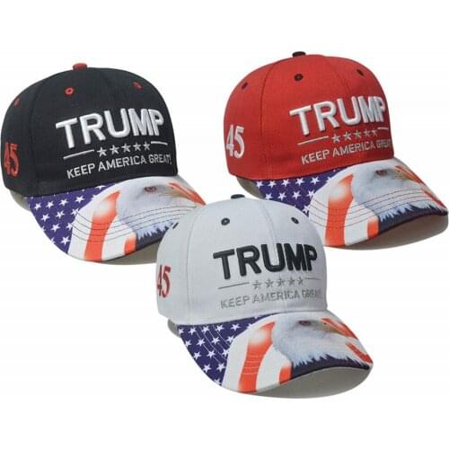 Trump American Presidential Hat Make America Great Again Hat Donald Trump Republican Hat Cap Embroidered Mesh Cap