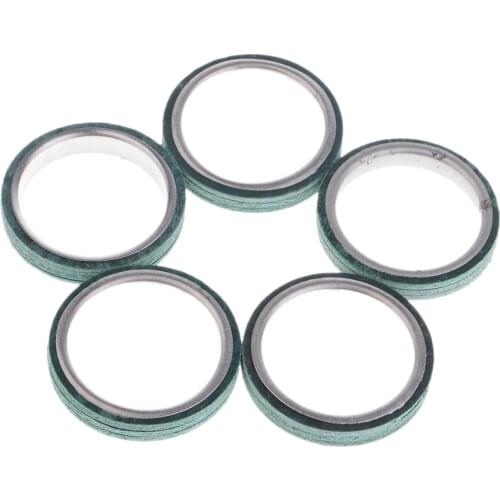 5Pcs Universal Exhaust Gaskets Muffler Header Gasket Seal O-Ring Kit for GY6 50cc 125cc 150cc TaoTao