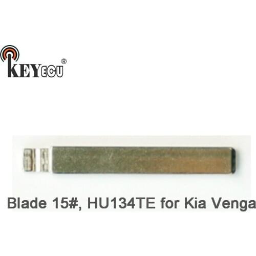 KEYECU 25x KEYDIY Universal Remotes Flip Key Blade 15#, HU134TE for Kia Venga