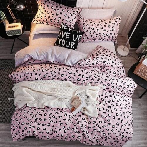 1Bedding Set Geometric Home Textile Duvet Cover Bed Linen Sheet Soft Comfortable 3/4pcs King Queen Full Twin Size Pillowcases