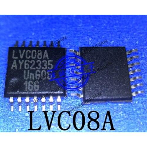 1Pieces New Original 74LVC08APW LVC08A TSSOP-14 In Stock Real Picture