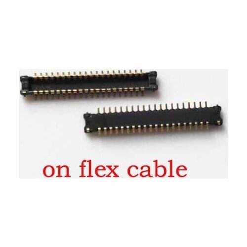 10pcs/lot 40 pin LCD display FPC Connector Port Plug on Mainboard/cable for Xiaomi Redmi Pro/ Redmi 8 8A