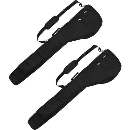 2Pieces Waterproof Golf Carry Bag | Golf Club Travel Bag Case | Sunday Bag Pouch- Golf Training Accessories