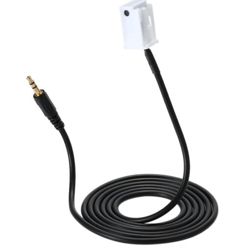 KKmoon Car AUX Input Mode Cable for iPod Phone MP3 3.5mm AUX-in Audio Music Adapter Cable for Citroen for Blaupunkt/VDO/Bosch