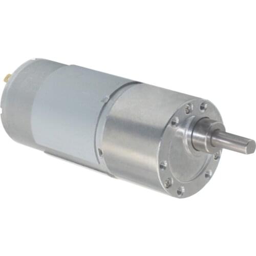Electric Micro DC Gear Motor High Torque 12V 24V Low Speed 10-800RPM Adjustable Speed Reversed In DC Motor For Toys Smart Device