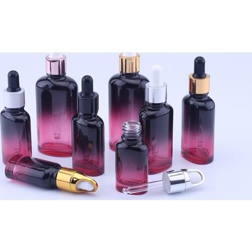 100pcs/lot Drop Bottle Glass Aromatherapy Liquid Dropper Essential Basic Massage Oil Pipette Refillable Bottles