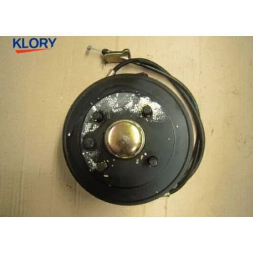 G3502100-ZC Rear brake drum assembly with ABS and hand brake line for LF 320