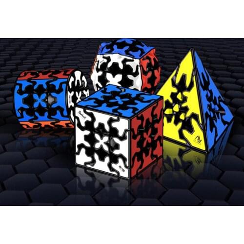 Magic Cube Gear Cube 3x3 Gear Ball Shaped Smooth Cube Professional Game Toys Magic Cube