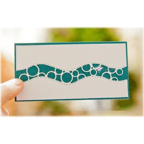 Mmao Crafts Metal Steel Cutting Dies New Circle border decoration Stencil For DIY Scrapbooking Paper/photo Cards Embossing Dies