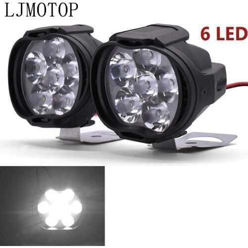 Motorcycle Led Lamp Waterproof Fog Spot Headlight 10W With Switch For Honda CRF450X CRF230F CRF250L CRF250M CRF1000L crf 250 l M