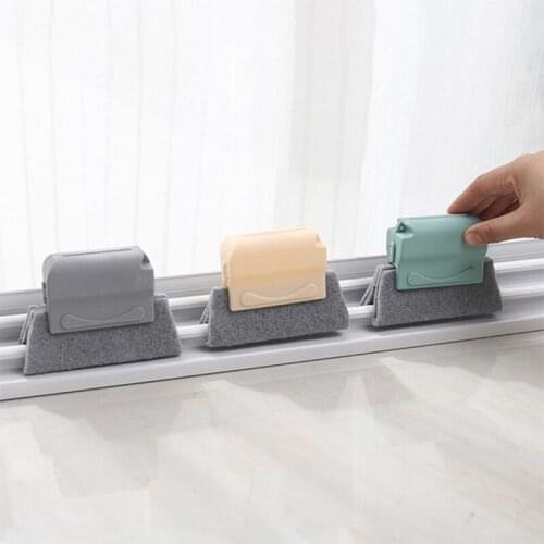 Floor Gap Window Cleaner Easy To Use Window Cleaning Sponge Household Kitchen Bathroom Cleaning Tools Brush