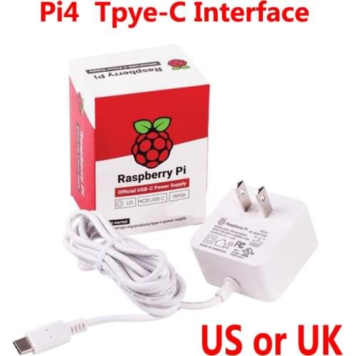 Raspberry Pi 4 model B official power 5V 3A Type C 4B power
