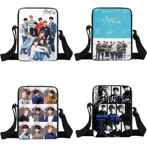 KPOP Stray student mini messenger bag StrayKids MINHO JISUNG WOOJIN CHANGBIN FELIX Korean teenager cross bag women shoulder bag