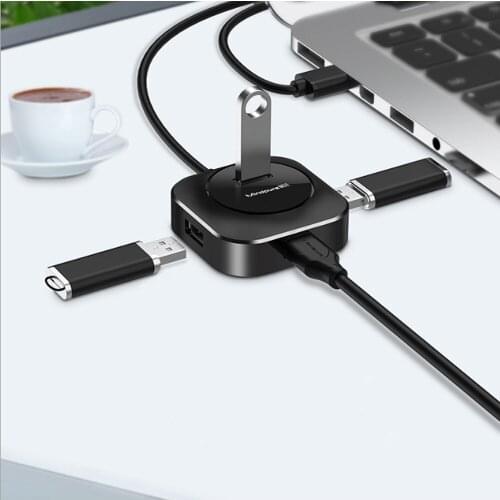 4 in 1 USB 480Mbps HUB mobile hard disk notebook usb adapter 2.0 USB 0.3m/0.5m/1.2m Extended computer USB interface