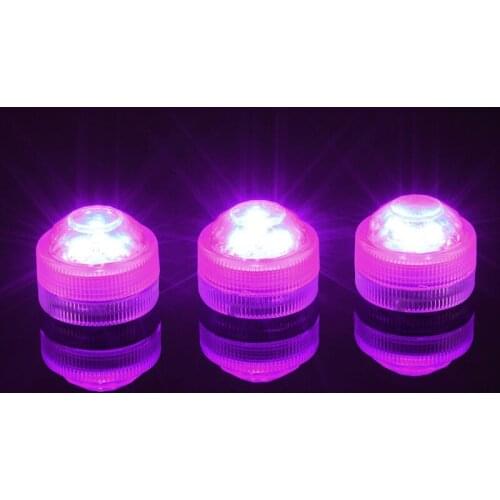 20pcs/lot 100% Waterproof LED Tea Light For Wedding Party Events Holidays Floral Arrangement Christmas Decorations 2016