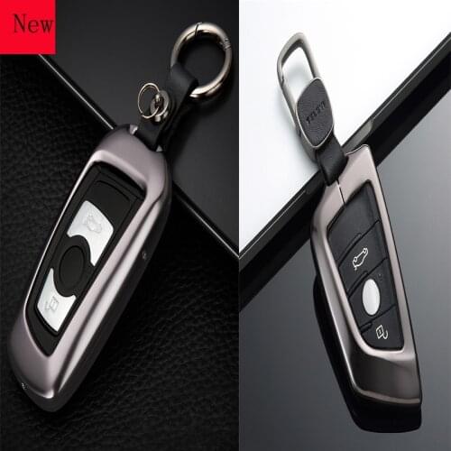 High-Quality Aluminium Alloy Car Smart Key Case Cover for BMW 3 Series 5 Series Gt 7 Series X1 X3 X4 X5 X6 Car Accessories