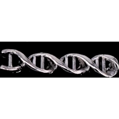 10pcs DNA spirochetes Charms Pendant Antique Silver Color Pendants DIY Necklace Crafts Making Findings Handmade Jewelry 28X7MM