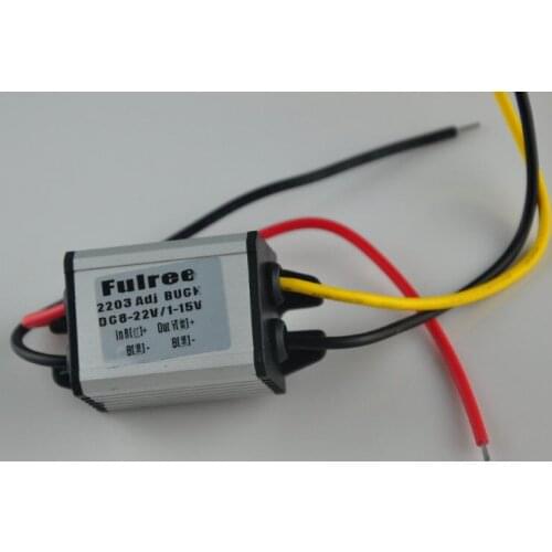 10PCS DC converter adjustable Step Down Module 8-22V to 1-15V3A power supply adapter