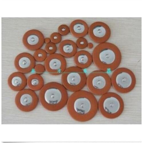 15 pieces 20mm Excellent leather sax pad good material Plastic resonator